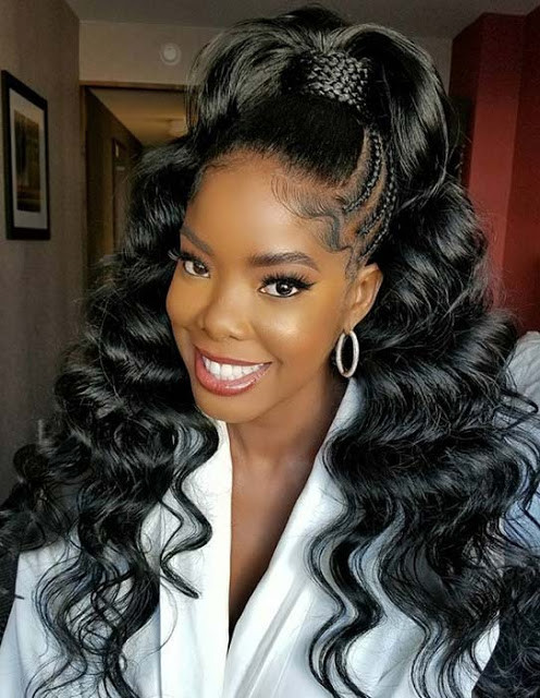 Ponytail Hairstyles For Black Women
 39 Trendy Weave Ponytails Hairstyles for Black Women To