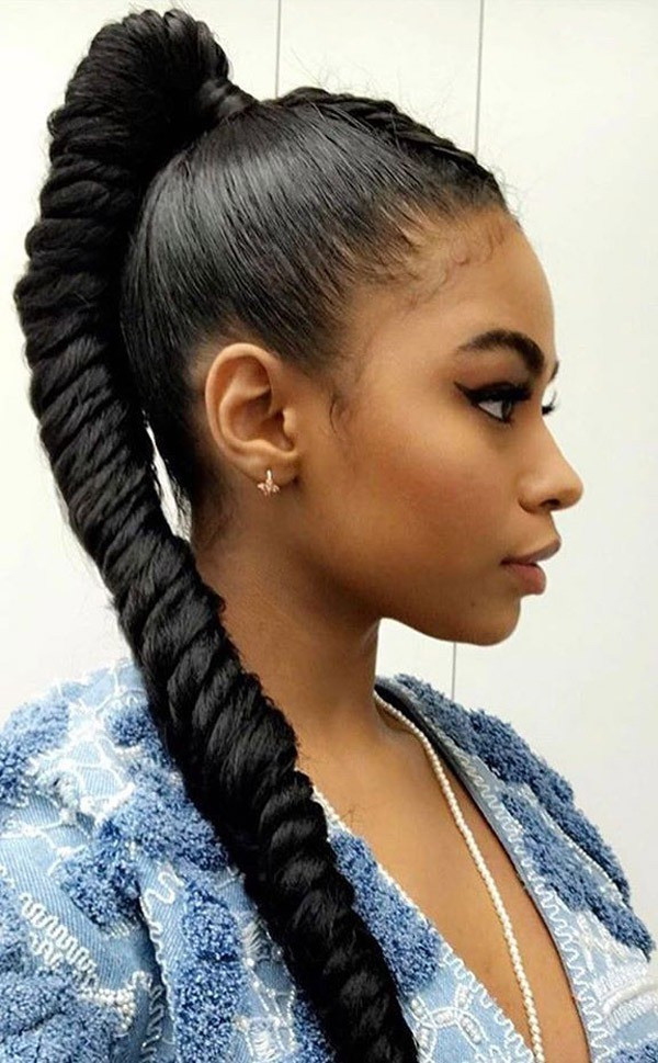Ponytail Hairstyles For Black Women
 Ponytail Hairstyles for Black Women EveSteps