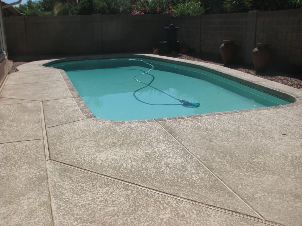 Pool Cool Deck Paint
 Cool Deck Backyard Swimming Pool Sledge Concrete Coatings