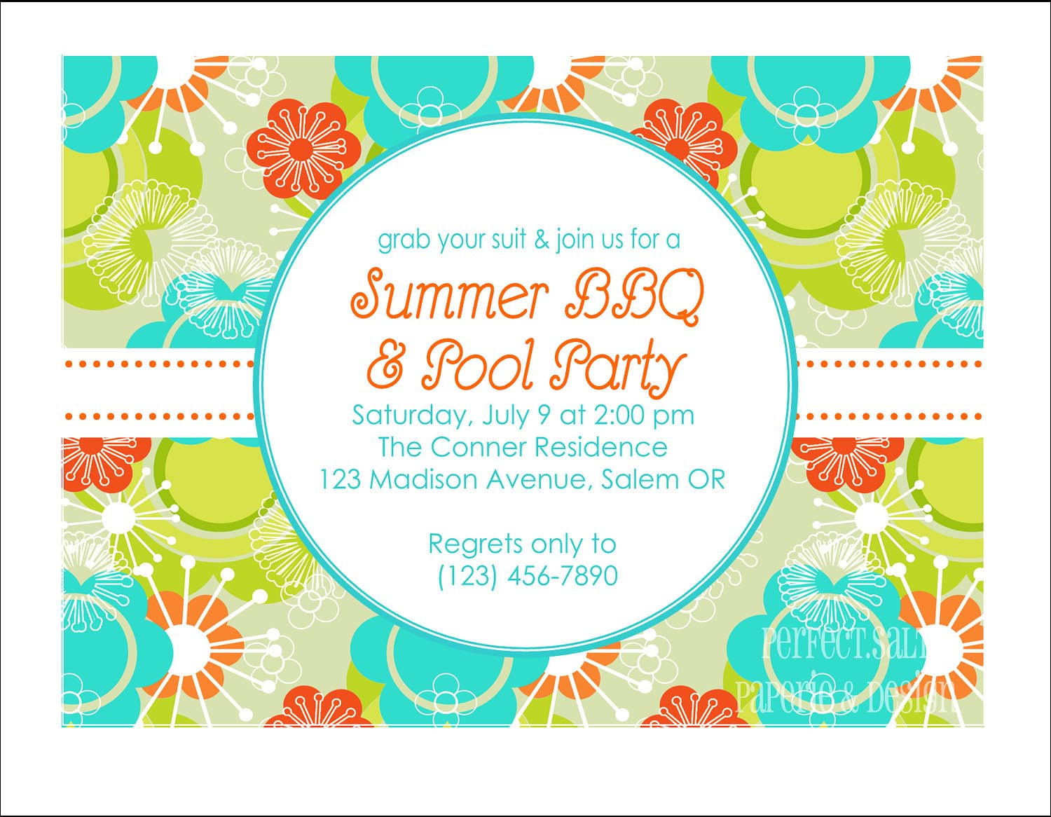 Pool Party Invitation Wording Ideas
 BBQ And Pool Party Invitation Wording