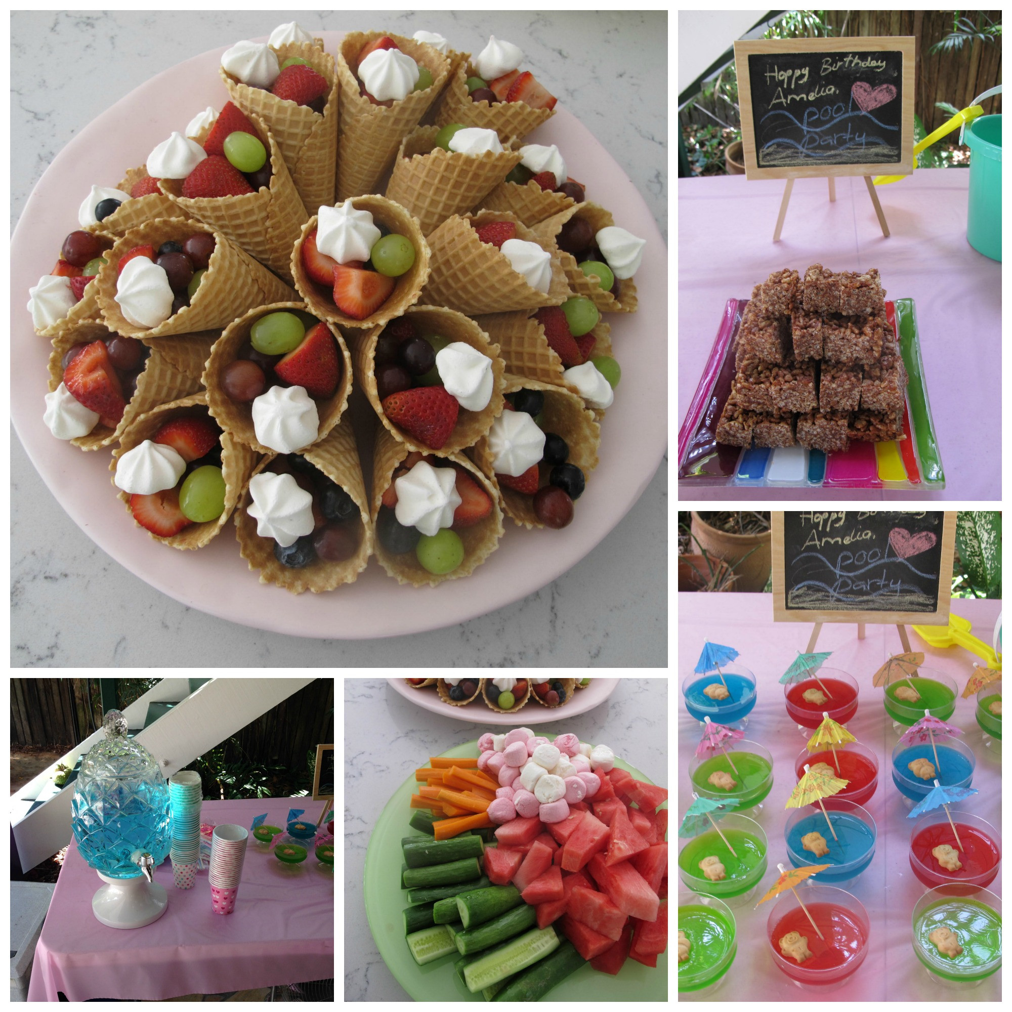 Pool Party Snack Ideas
 Birthday Pool Party Tips Tricks and Cake hint have