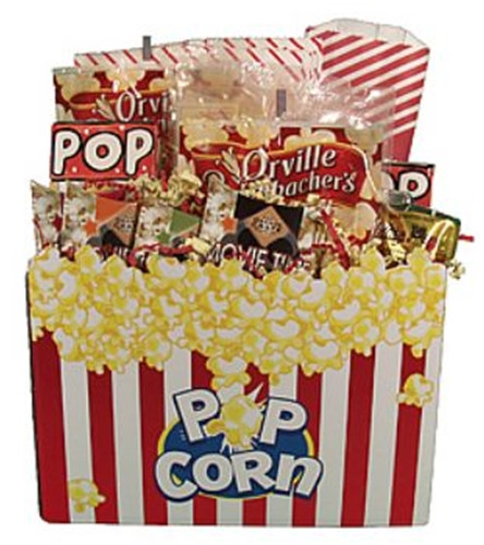 Popcorn Gift Basket Ideas
 6oz Popcorn Gift Basket