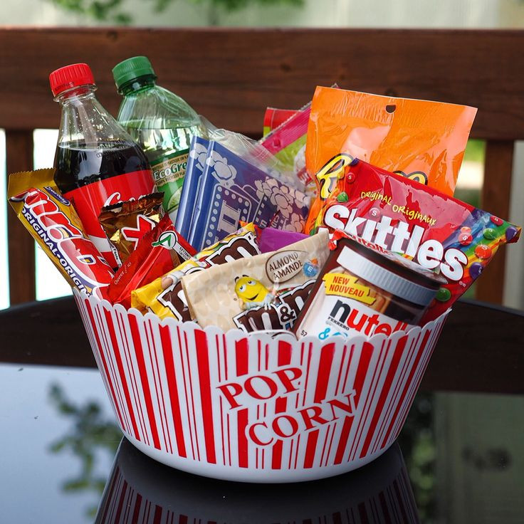 Popcorn Gift Basket Ideas
 The 25 best Popcorn t baskets ideas on Pinterest
