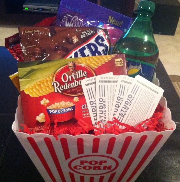 Popcorn Movie Gift Basket Ideas
 Creative Apartment Leasing Ideas