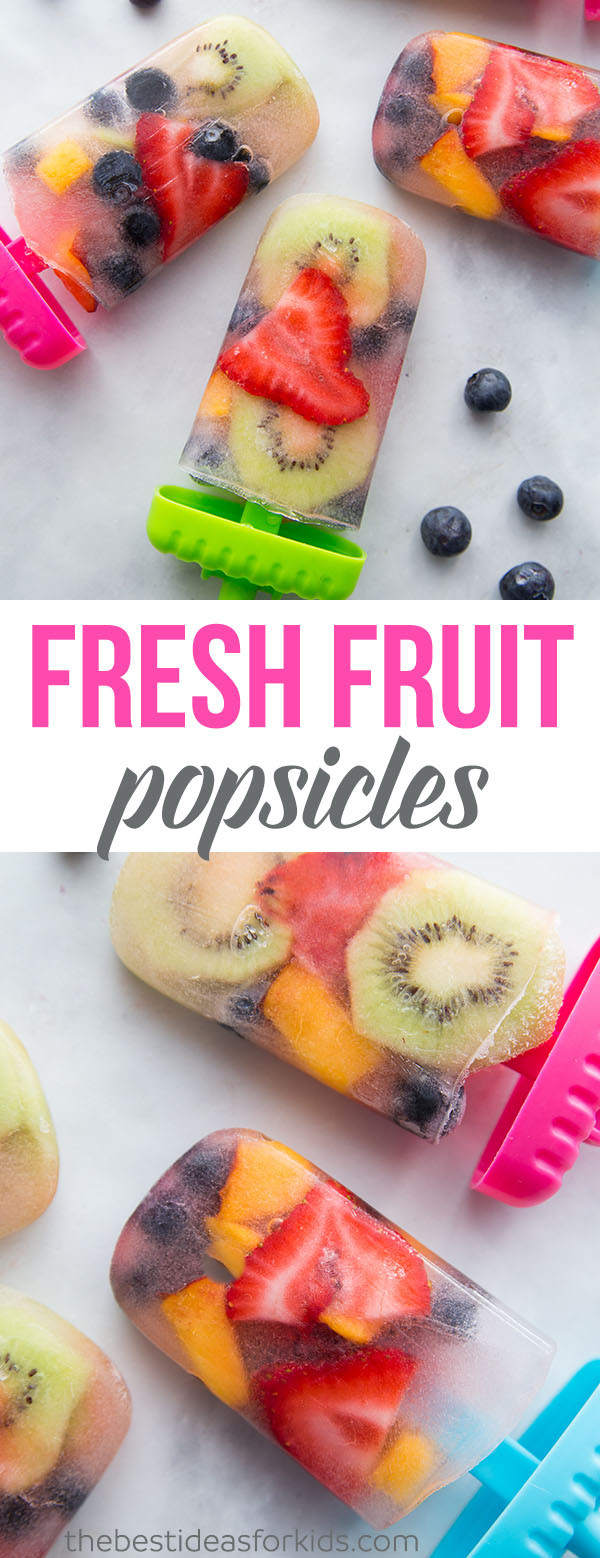 Popsicles Recipes For Kids
 Homemade Fresh Fruit Popsicles The Best Ideas for Kids
