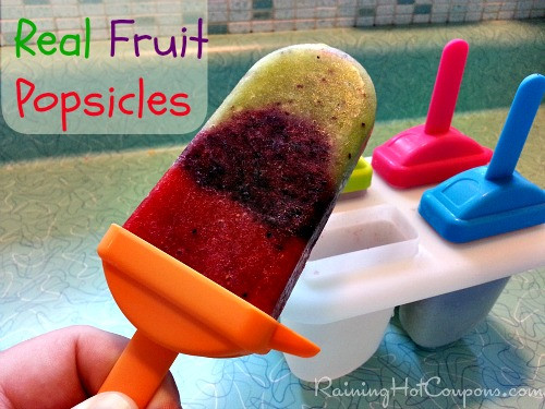 Popsicles Recipes For Kids
 Ve arian Recipes for Kids Real Fruit Popsicles