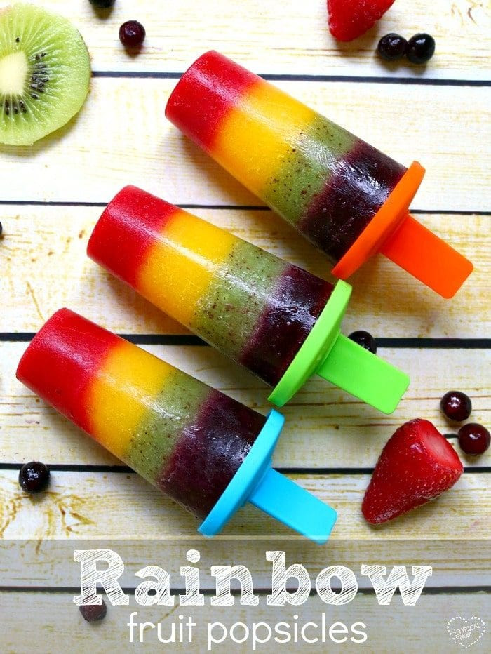 Popsicles Recipes For Kids
 Fresh Fruit Rainbow Popsicle · The Typical Mom