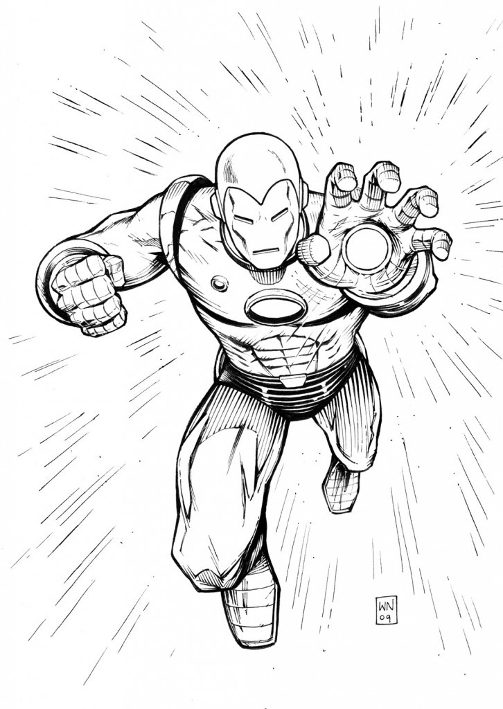 Popular Coloring Pages For Kids
 Free Printable Iron Man Coloring Pages For Kids Best