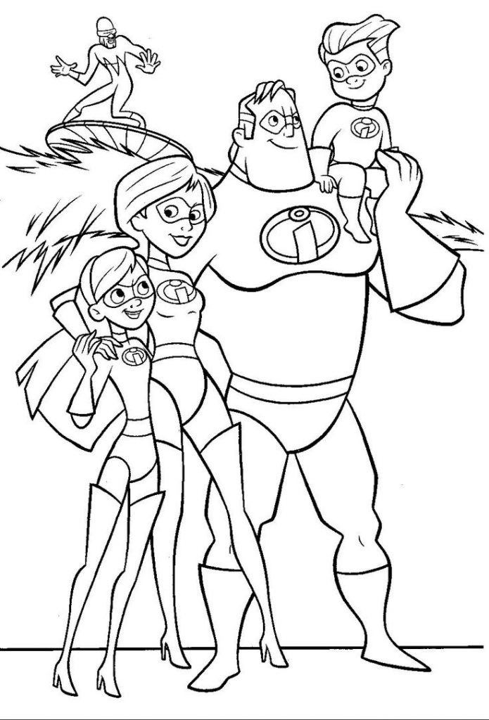 Popular Coloring Pages For Kids
 Incredibles Coloring Pages Best Coloring Pages For Kids