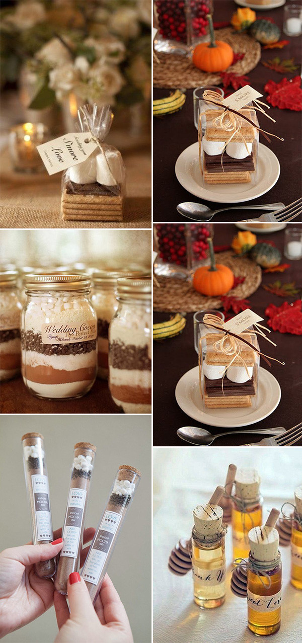 Popular Wedding Favors
 30 Great Fall Wedding Ideas for Your Big Day Oh Best