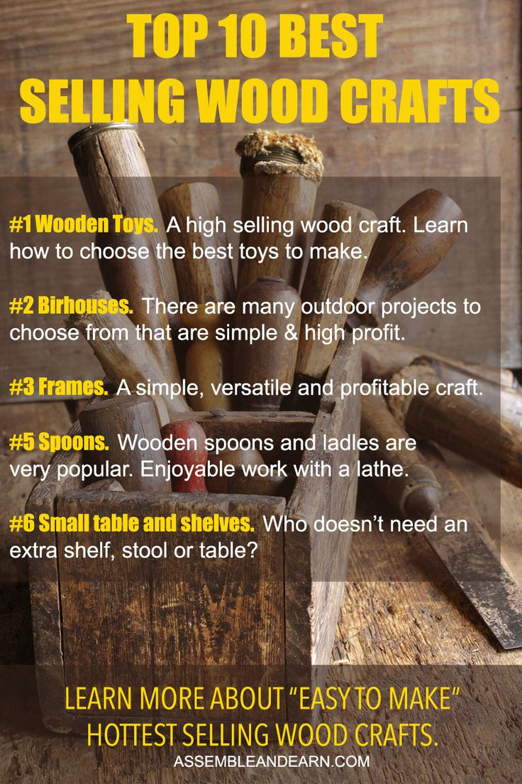 Popular Wood Crafts
 Top 10 Best Selling Wood Crafts To Make And Sell