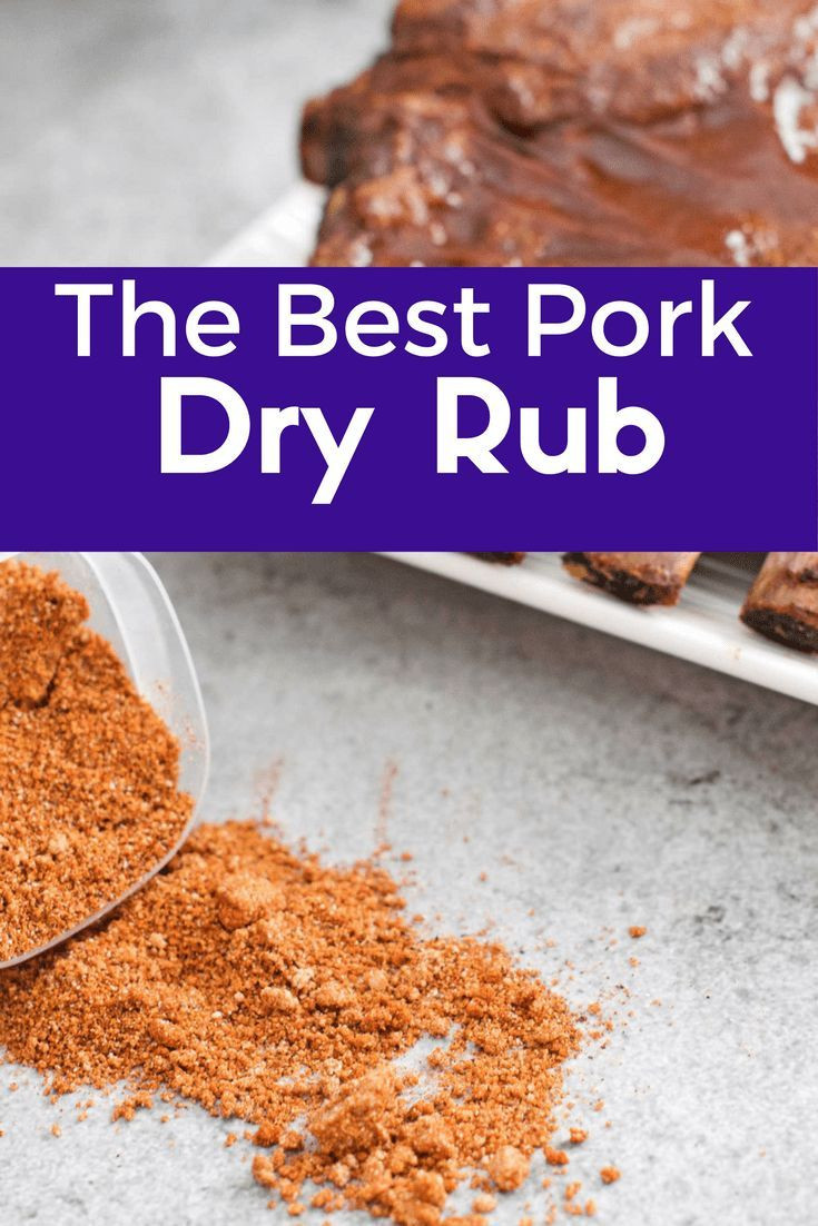 Pork Bbq Rubs
 The Best Dry Rub Recipe For Pork great rub recipe for
