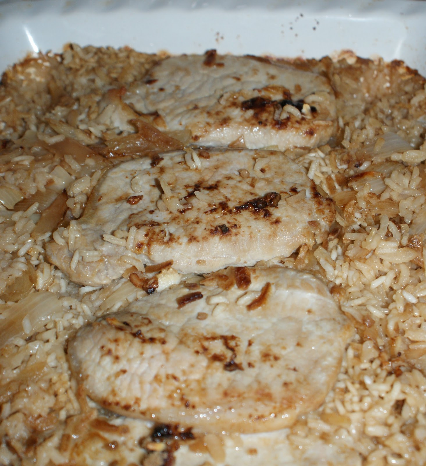Pork Chops And Rice Recipe With Onion Soup Mix
 Coley s Corner ion Soup Pork Chops and Rice