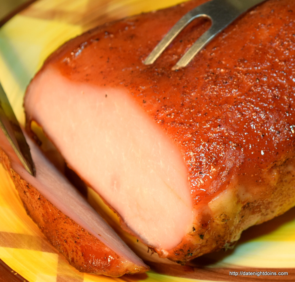 Pork Loin On Pellet Grill
 Honey Glazed Pork Loin Date Night Doins BBQ For Two