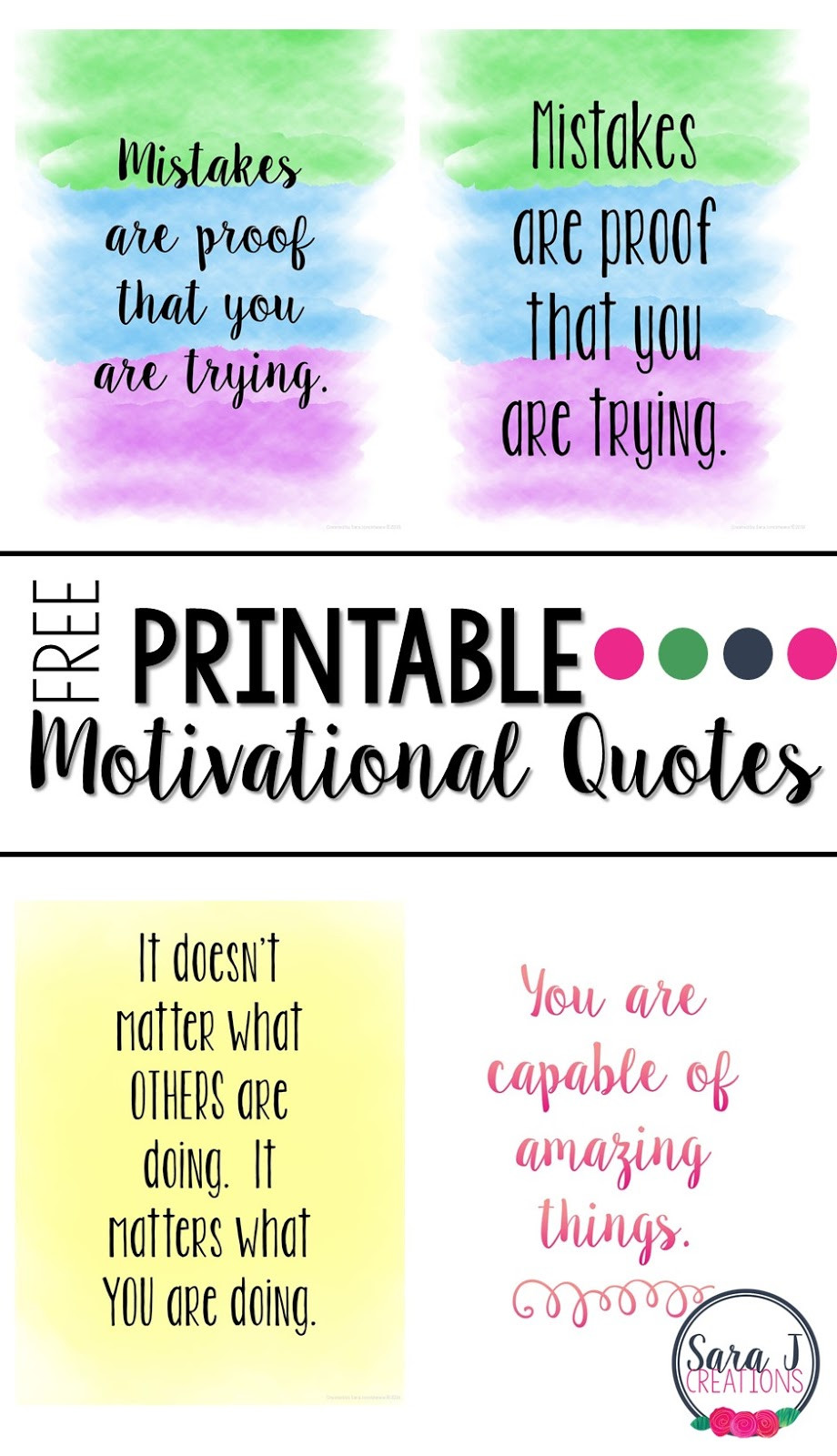 Positive Quotes For Students
 Get Motivated Free Printable Quotes