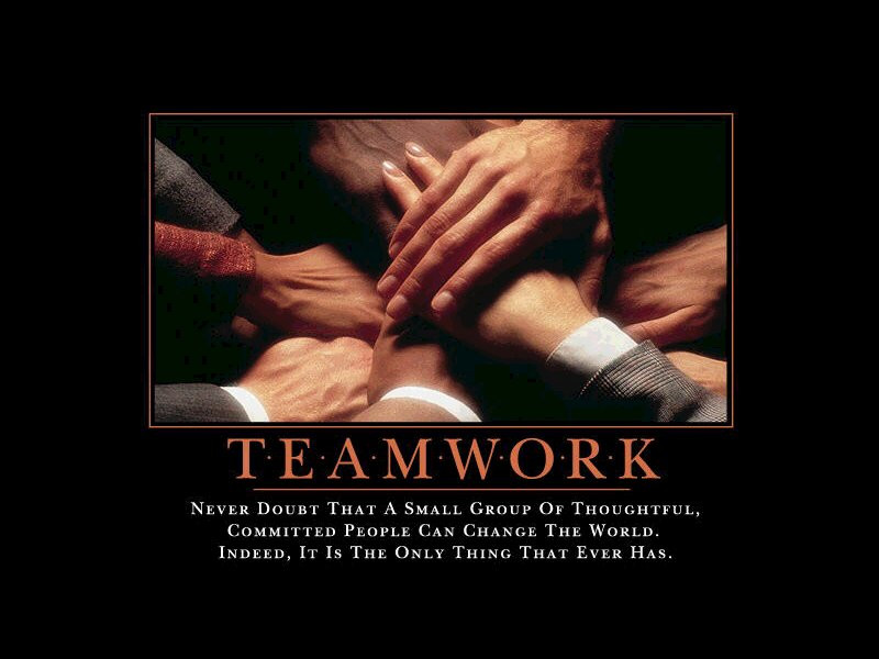 Positive Teamwork Quotes
 Inspirational Quotes Teamwork Success QuotesGram