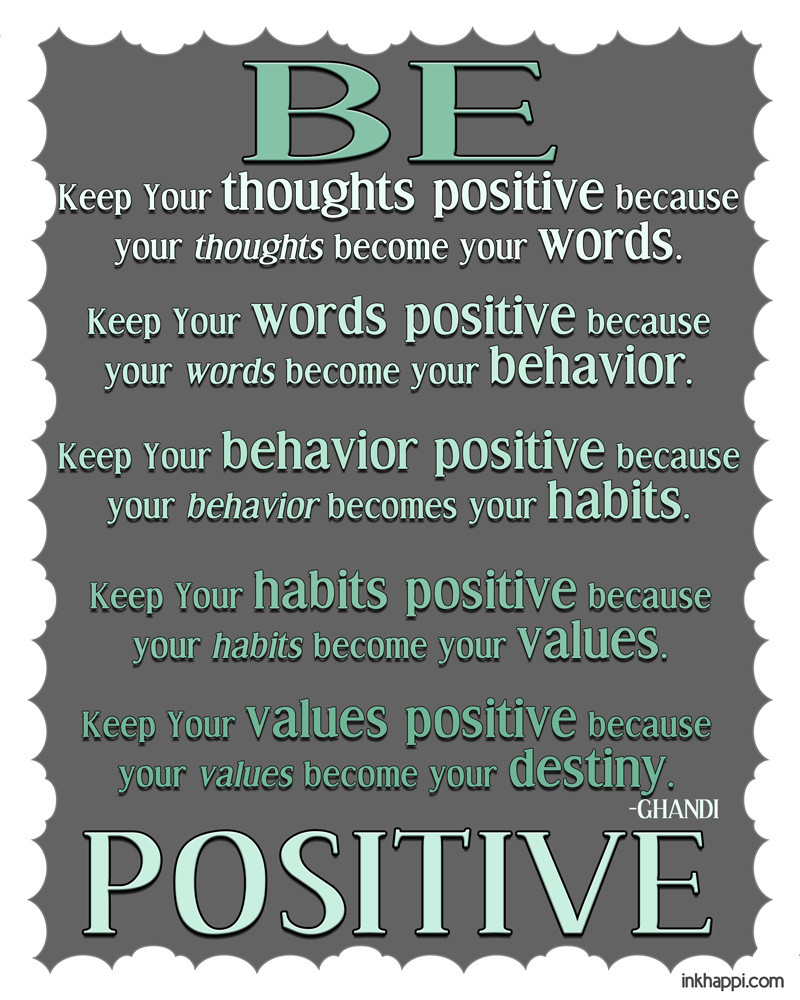 Positives Quotes
 Quotes Positive Thinking Printable QuotesGram