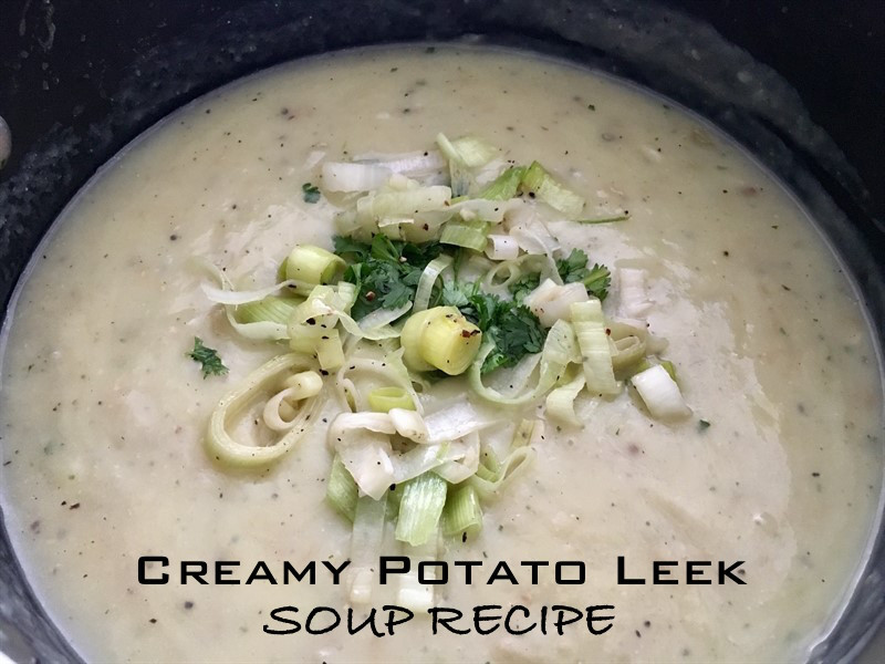 Potato Leek Soup Dairy Free
 Creamy Potato Leek Soup Recipe Vegan & Gluten Free