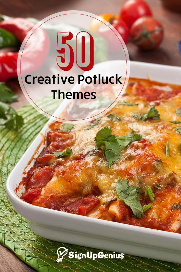 Potluck Dinner Ideas
 704 best Potluck Ideas images on Pinterest