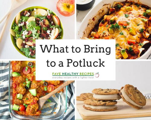 Potluck Dinner Ideas
 24 Healthy Dinner Recipes for Church Potlucks