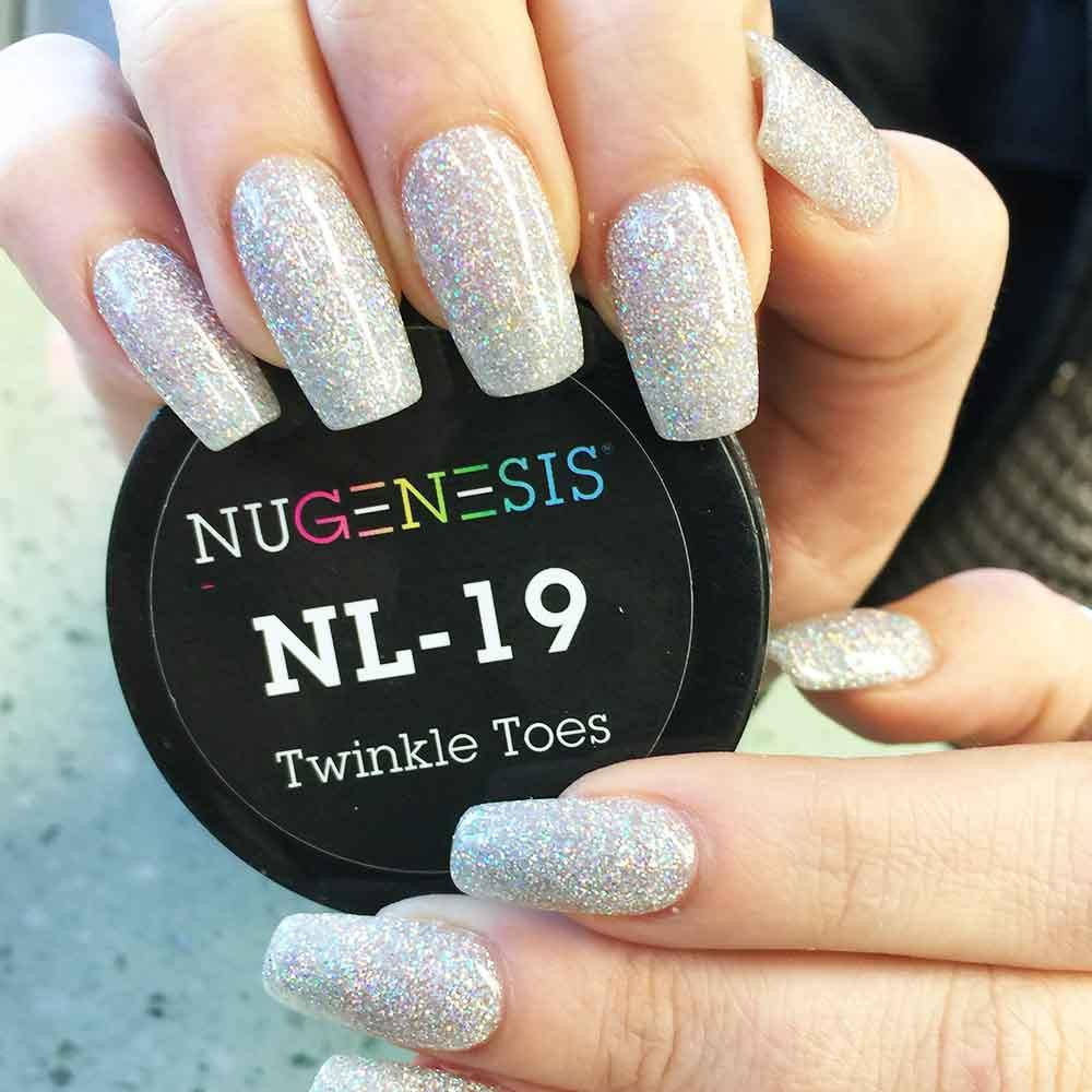Powder Nail Colors
 Dip Powder Manicure NuGenesis Nails Twinkle Toes NL 19