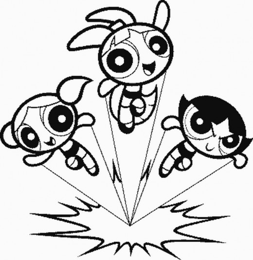 Powder Puff Girls Coloring Pages
 Incredible Girls Pics Coloring Pages To Print For Girls