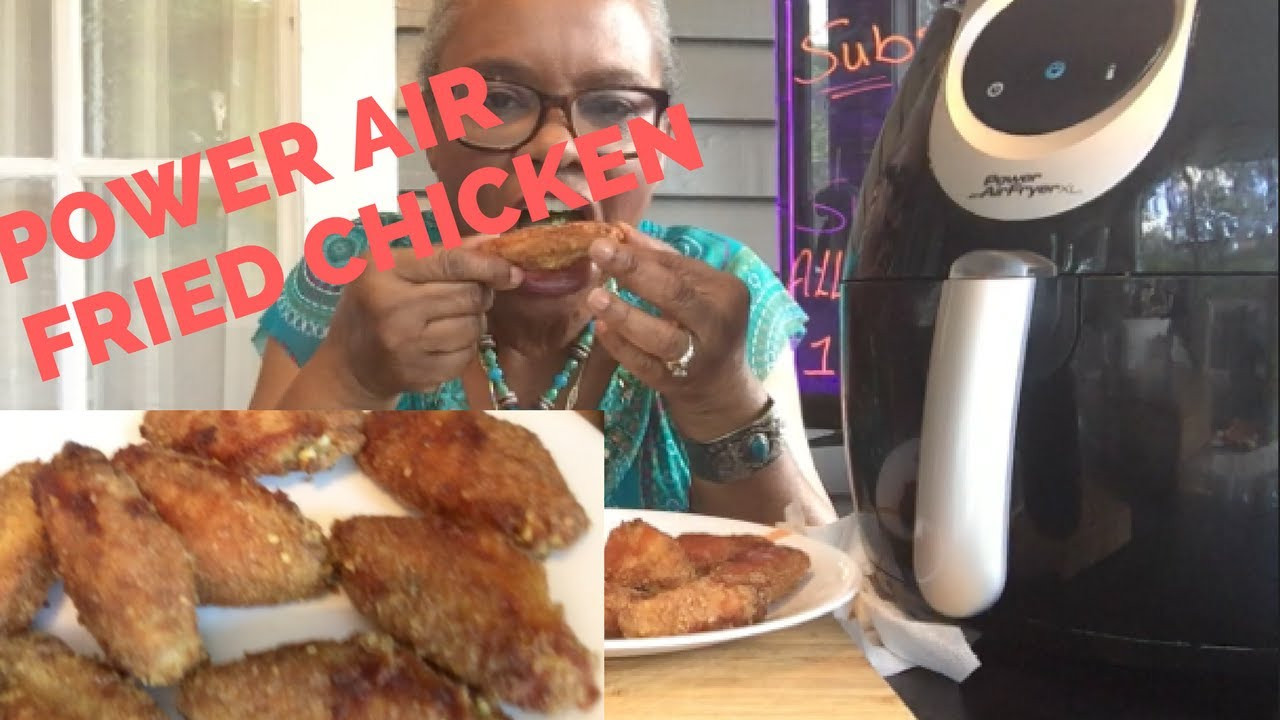 Power Air Fryer Chicken Wings
 POWER AIR FRYER XL AIR FRIED CHICKEN WINGS REVIEW AND