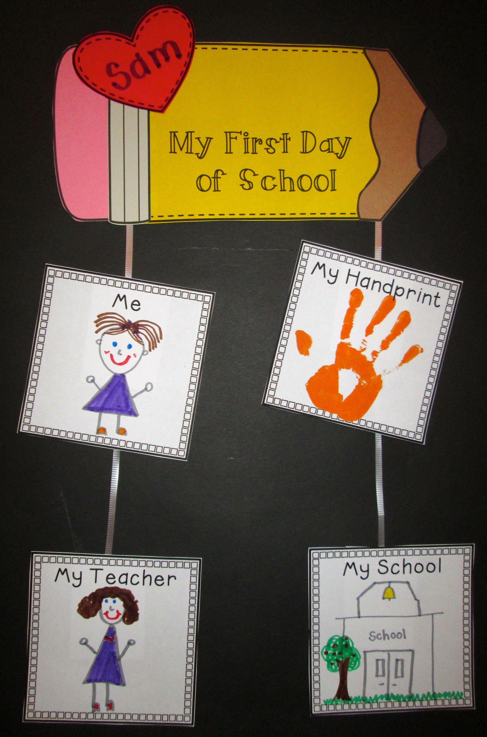 Preschool Craft Activity
 Back to School Centers Printables & Craftivities Aligned