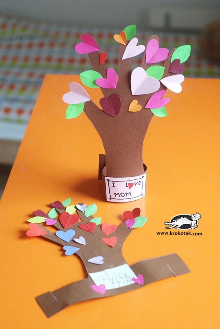 Preschool Craft Ideas
 13 Creative and Sweet Kindergarten Mother s Day Crafts