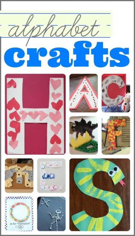 Preschool Crafts Activities
 35 Alphabet Activities for Toddlers and Preschoolers