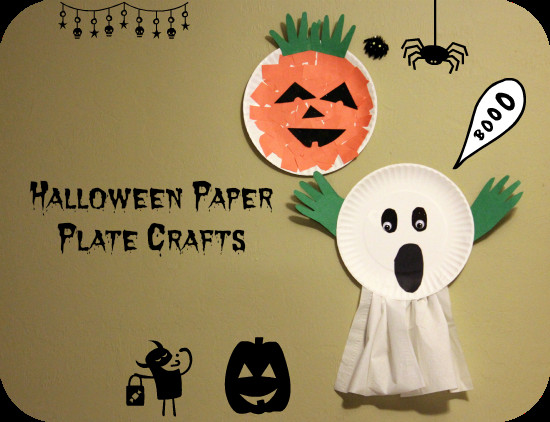 Preschool Halloween Craft Ideas
 Paper Plate Ghost Halloween Craft For Preschoolers