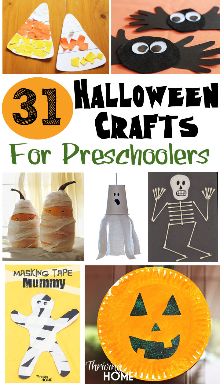 Preschool Halloween Craft Ideas
 31 Easy Halloween Crafts for Preschoolers