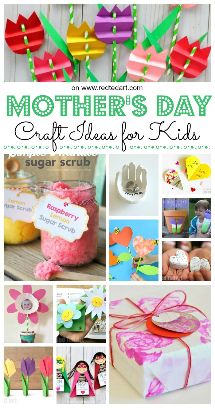Preschool Mothers Day Craft Ideas
 Easy Mother s Day Crafts for Kids to Make Red Ted Art