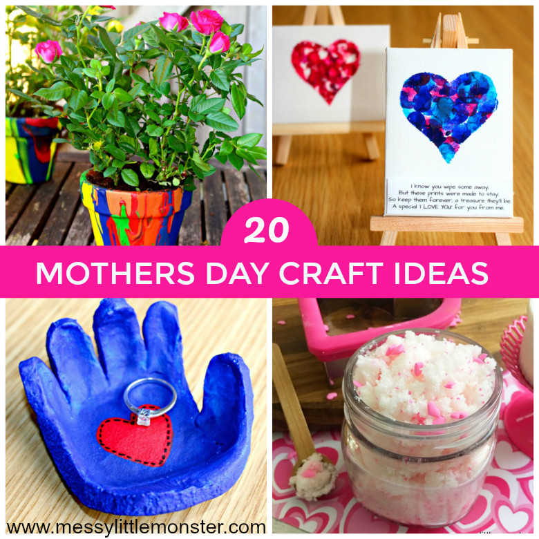Preschool Mothers Day Craft Ideas
 Messy Little Monster