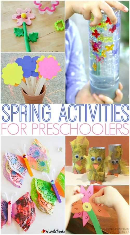 Preschool Projects Ideas
 Spring Activities for Preschoolers Pre K Pages