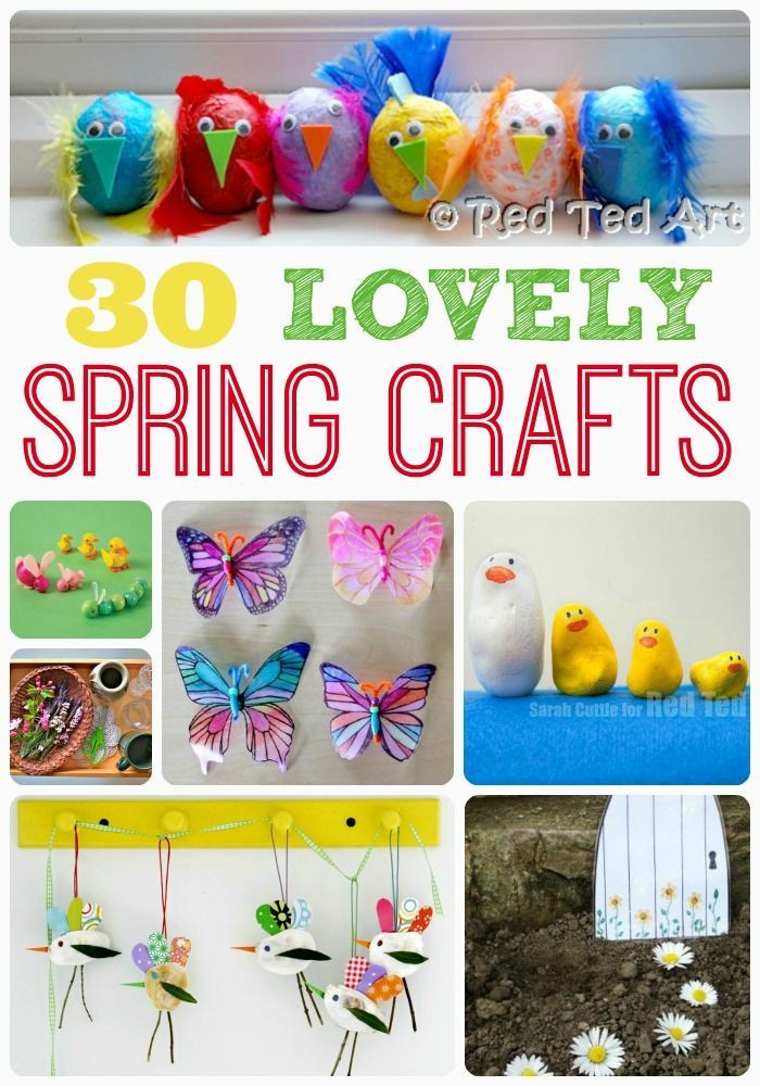 Preschool Spring Crafts Ideas
 Spring Craft Ideas
