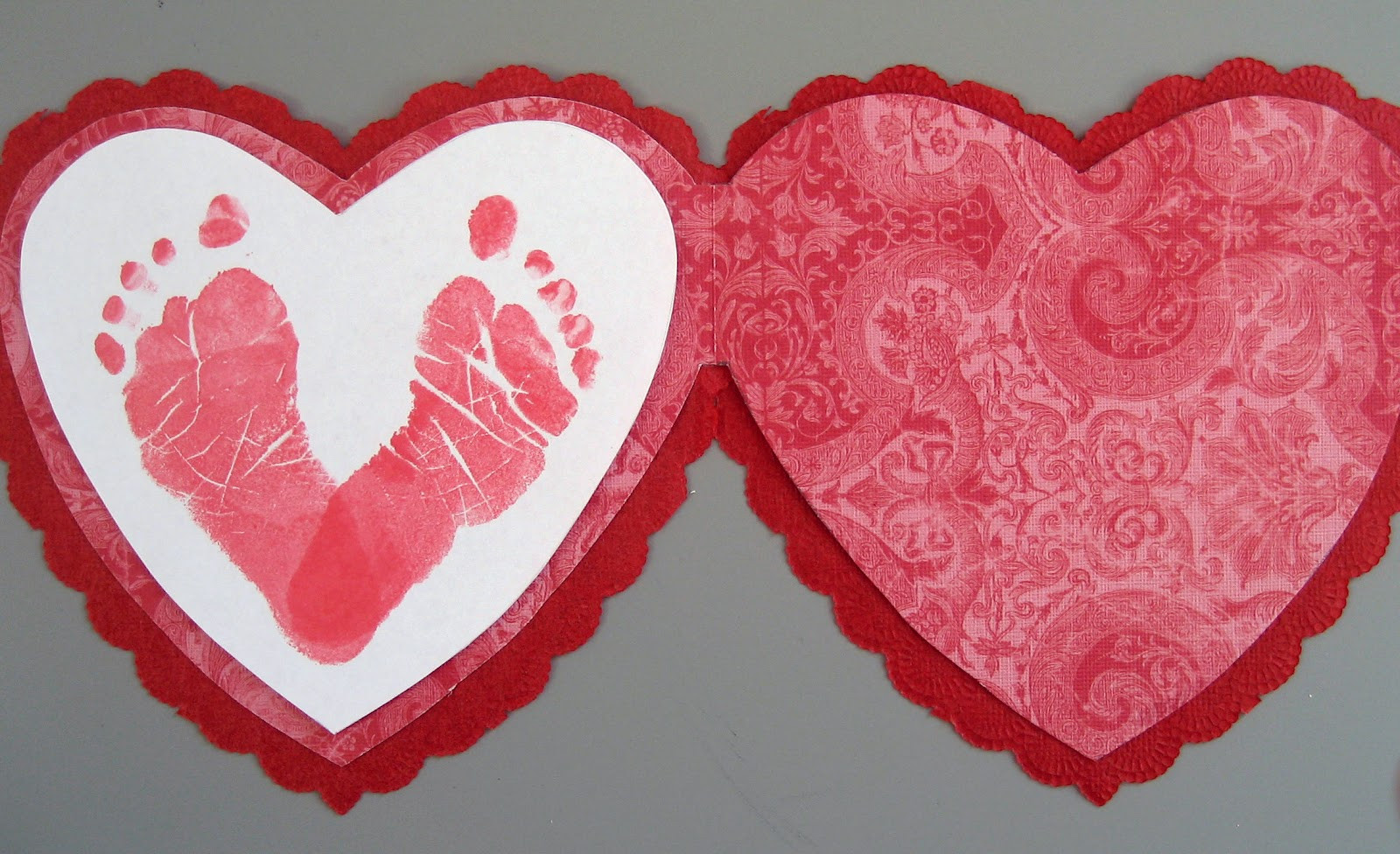 Preschool Valentines Craft Ideas
 Preschool Crafts for Kids Valentine s Day Footprint Card