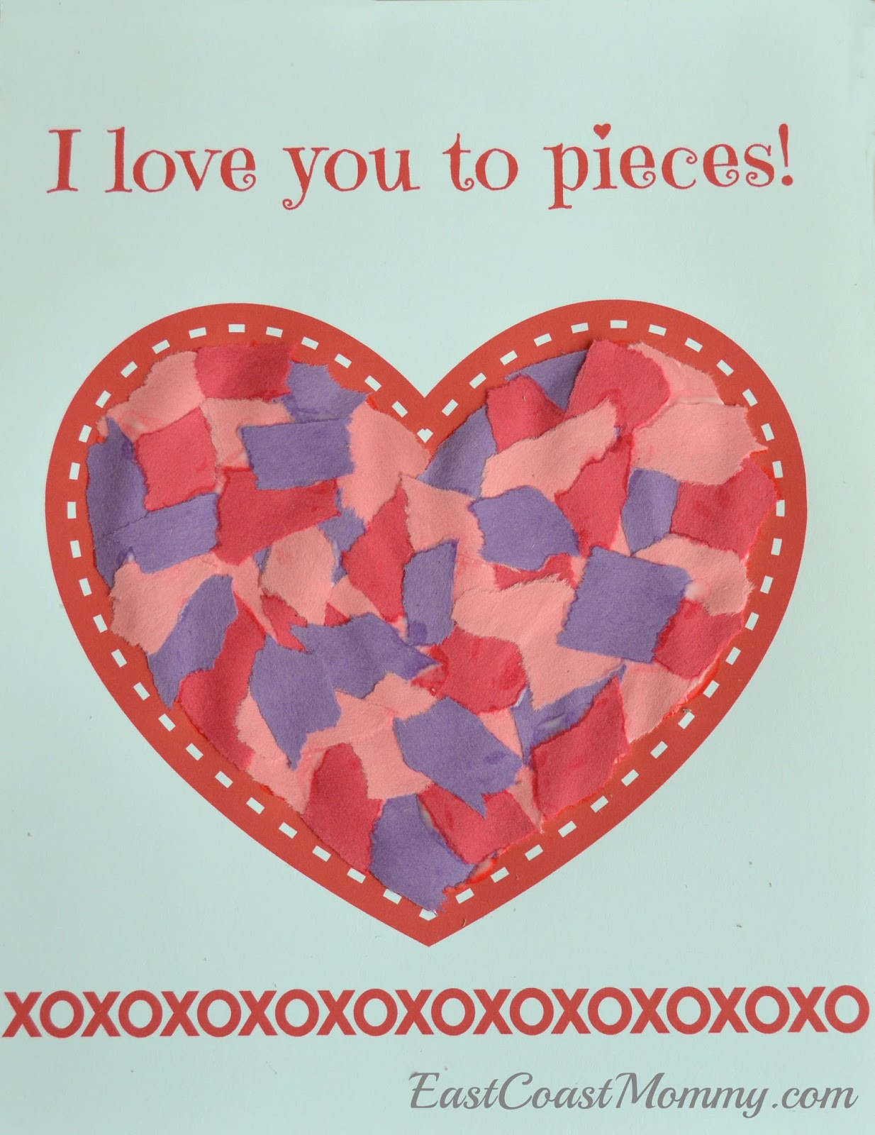Preschool Valentines Craft Ideas
 East Coast Mommy Simple Valentine s Day Craft for