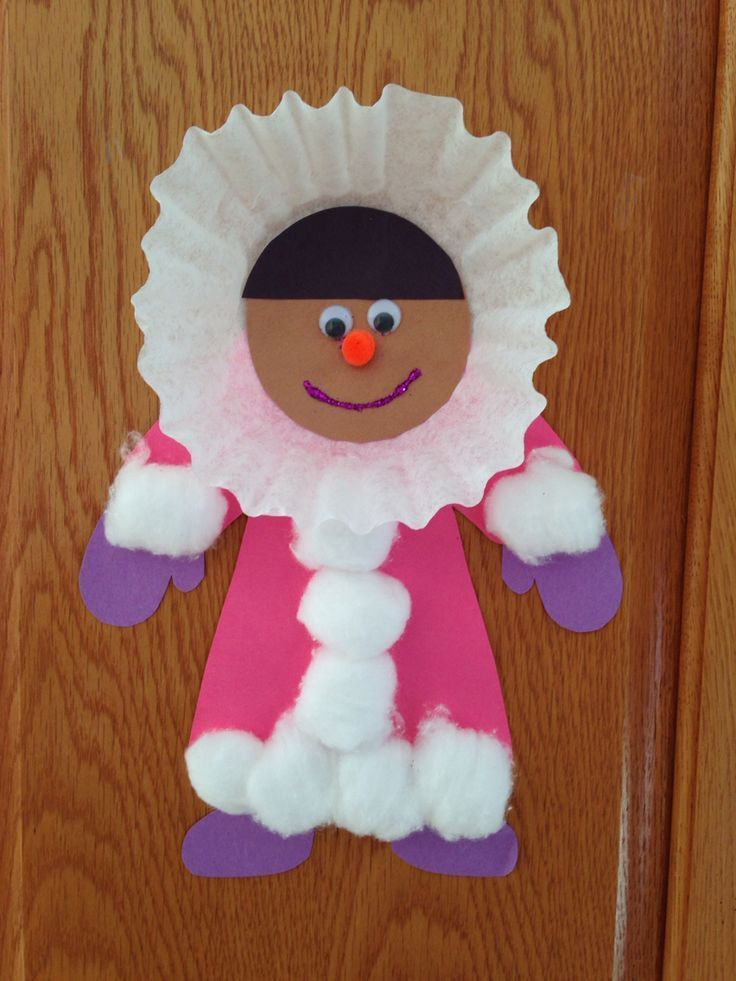 Preschool Winter Crafts Ideas
 Eskimo Craft Winter Craft Preschool Craft