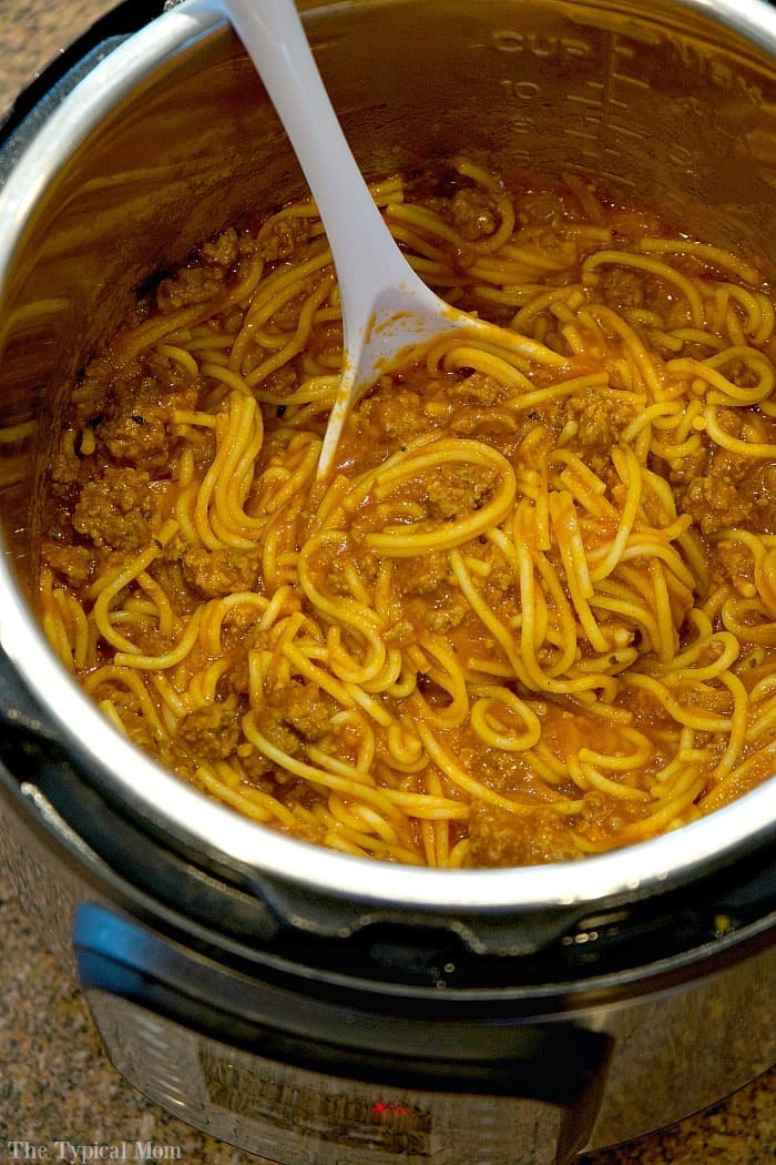 Pressure Cook Spaghetti
 Easy 10 Minute Instant Pot Spaghetti Recipe Video