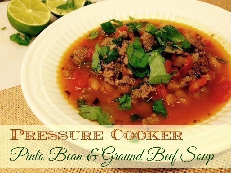 Pressure Cooker Ground Beef Potatoes
 Pressure Cooker Pinto Bean & Ground Beef Soup Recipe