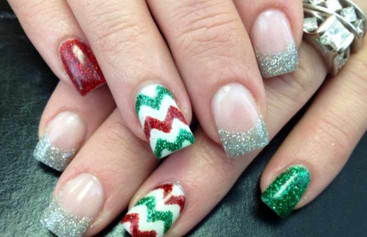 Pretty Christmas Nail Designs
 30 festive Christmas acrylic nail designs – Christmas s