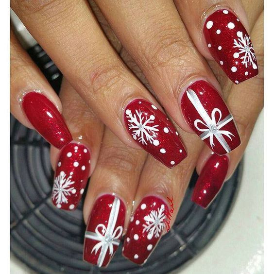 Pretty Christmas Nail Designs
 We have made a photo collection of Cute and Inspiring