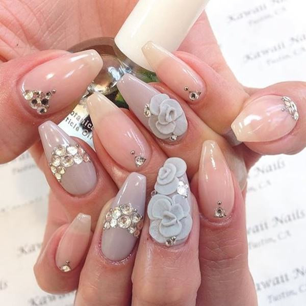 Pretty Fake Nails
 66 Amazing Acrylic Nail Designs That Are Totally in Season