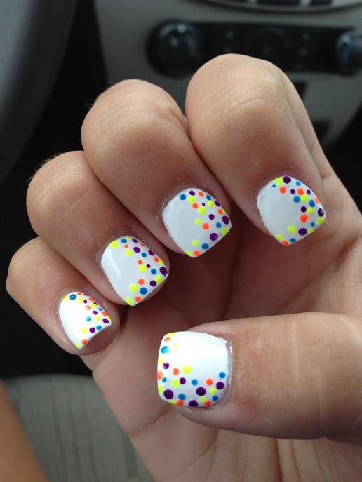 Pretty Nail Colors For Summer
 Spotted Nails