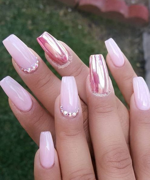 Pretty Pink Nails
 Pretty Pink Nail Art Ideas For 2017