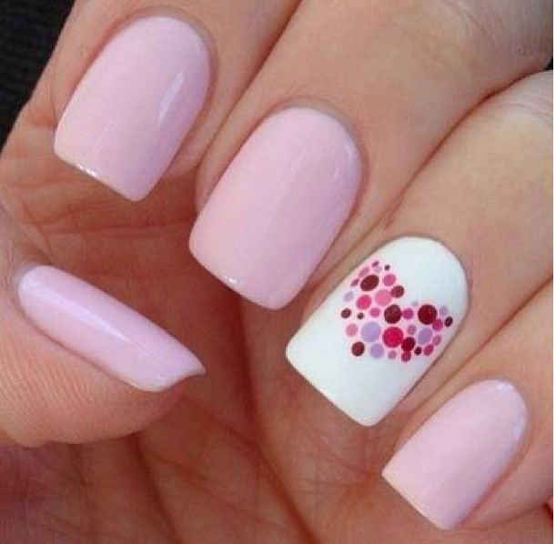 Pretty Pink Nails
 Really Pink Nail Art Design by Cute Polish