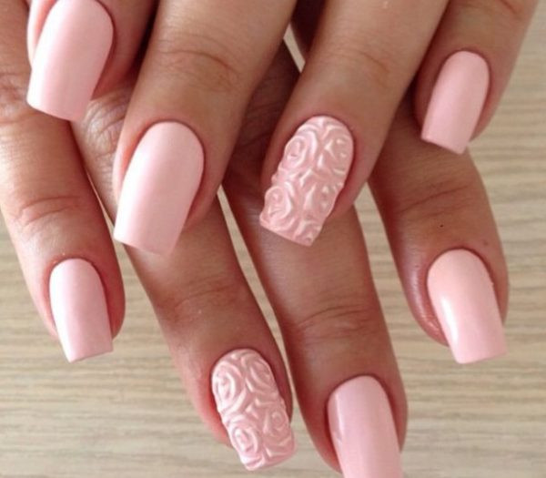 Pretty Pink Nails
 Top 55 Pretty in Pink Nail Designs
