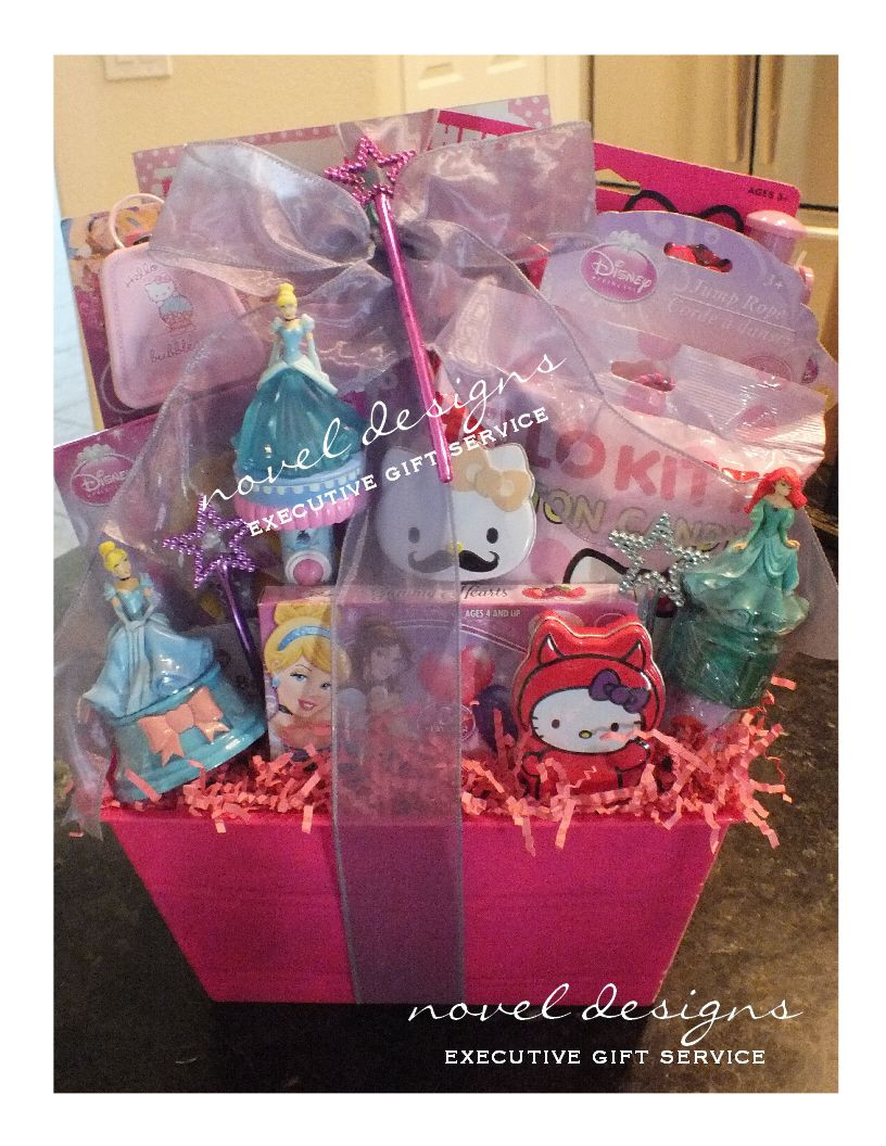 Princess Gift Basket Ideas
 Hello Kitty Disney Princess Gift Basket
