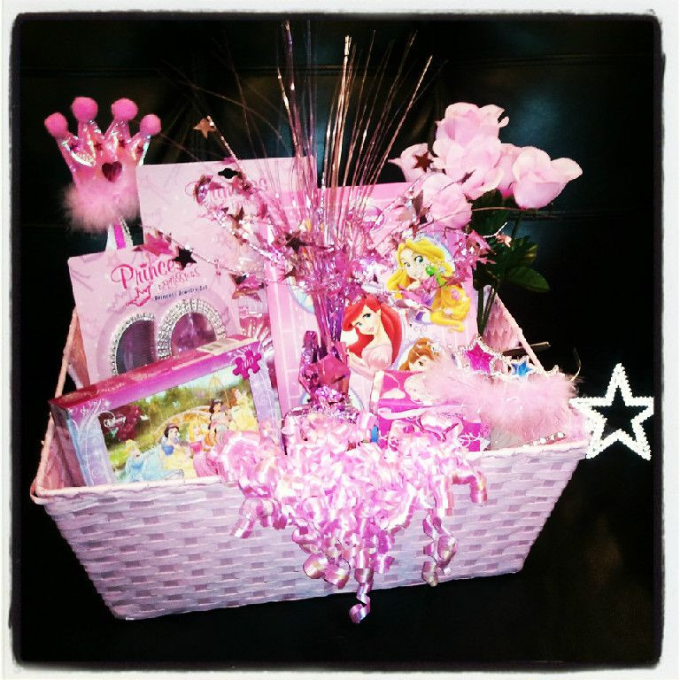 Princess Gift Basket Ideas
 Little girls princess t basket perfect for my little